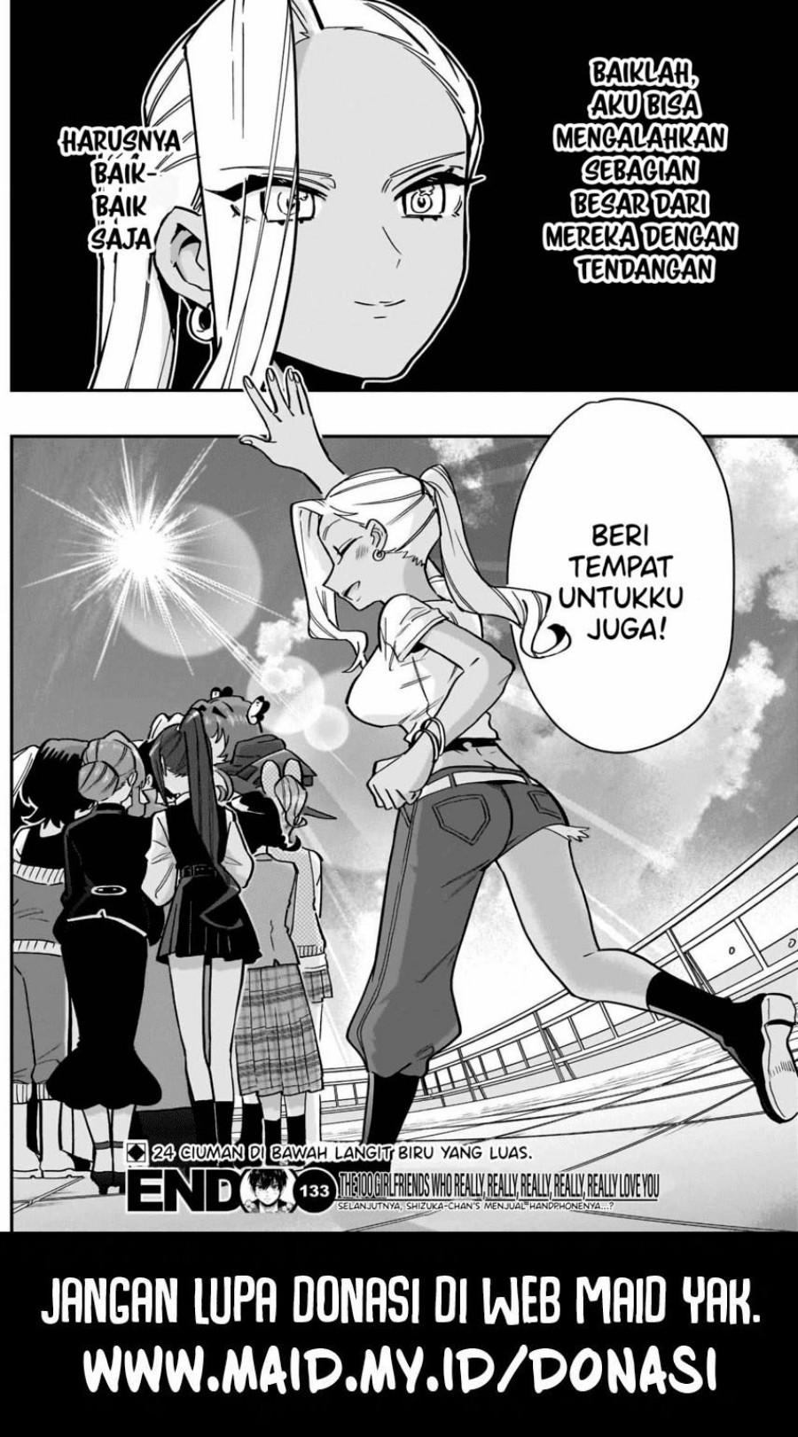 Kimi no Koto ga Dai Dai Dai Dai Daisuki na 100-ri no Kanojo Chapter 133 Gambar 22