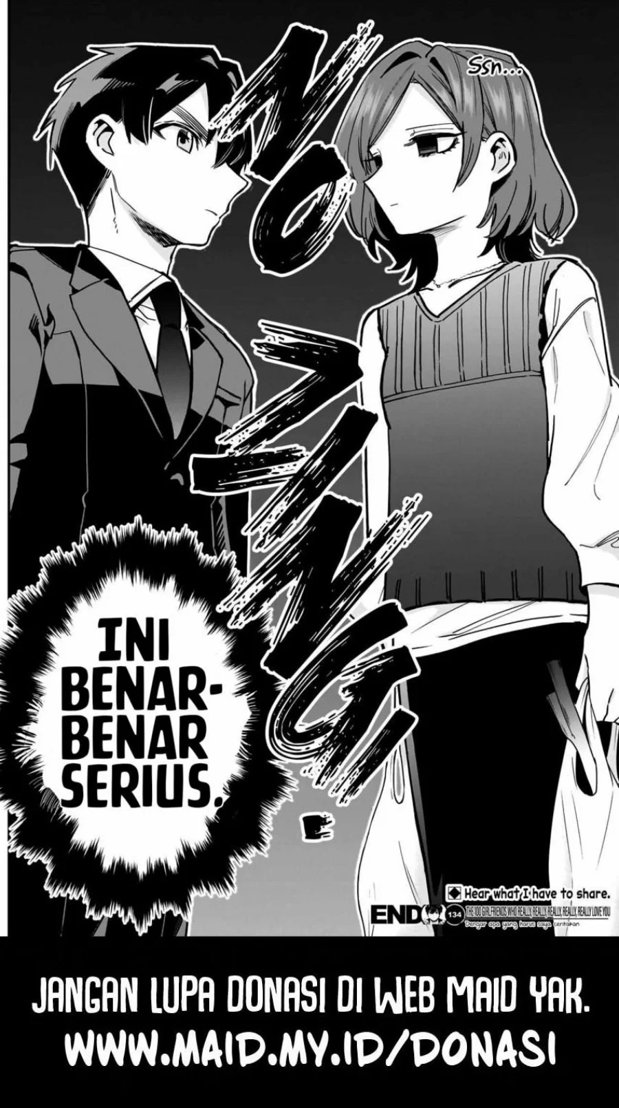 Kimi no Koto ga Dai Dai Dai Dai Daisuki na 100-ri no Kanojo Chapter 134 Gambar 22