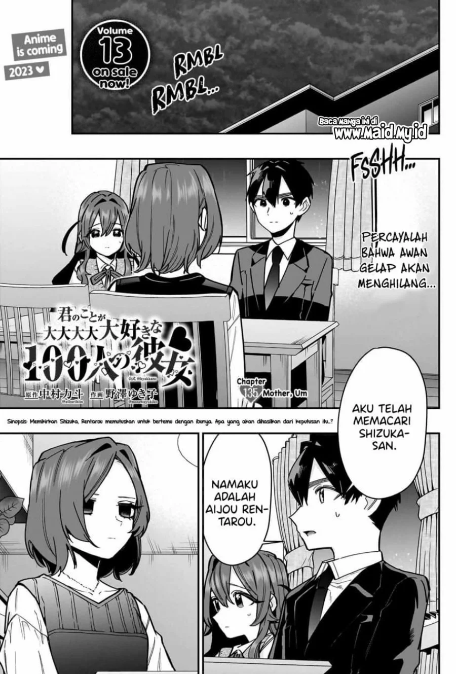 Kimi no Koto ga Dai Dai Dai Dai Daisuki na 100-ri no Kanojo Chapter 135 Gambar 3