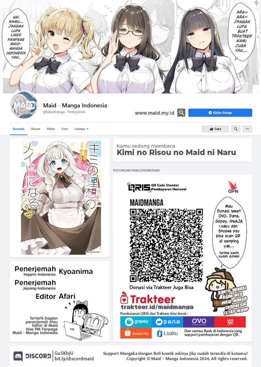 Manga Kimi no Risou no Maid ni Naru! Chapter 9 gambar nomor 2