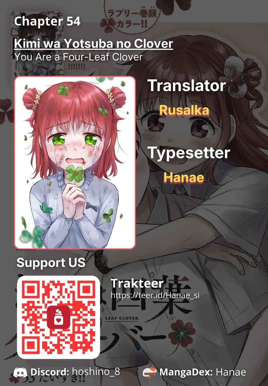 Komik Kimi wa Yotsuba no Clover Chapter 54 gambar nomor 1