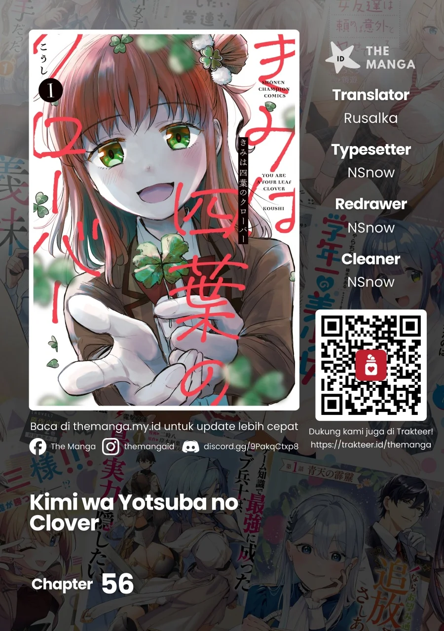 Komik Kimi wa Yotsuba no Clover Chapter 56 gambar nomor 1