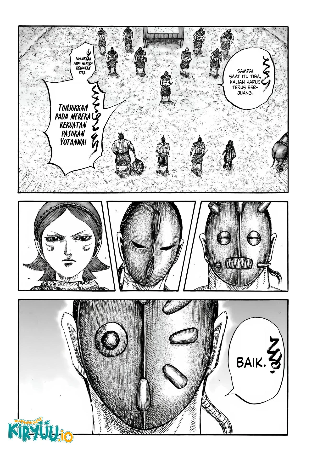 Kingdom Chapter 856 Gambar 14