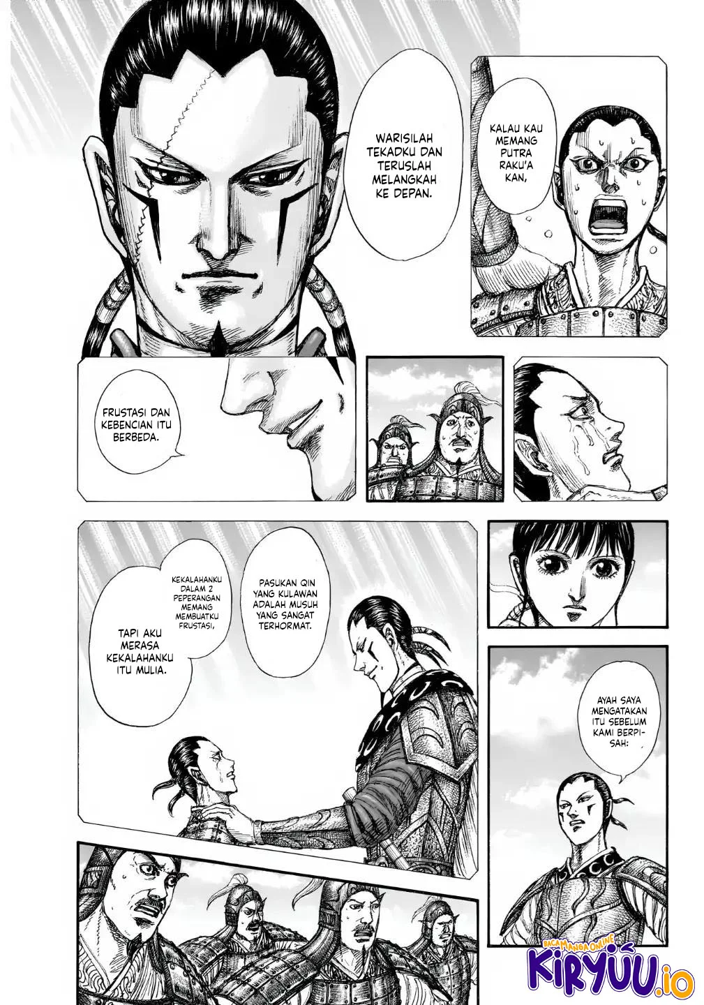 Kingdom Chapter 857 Gambar 16