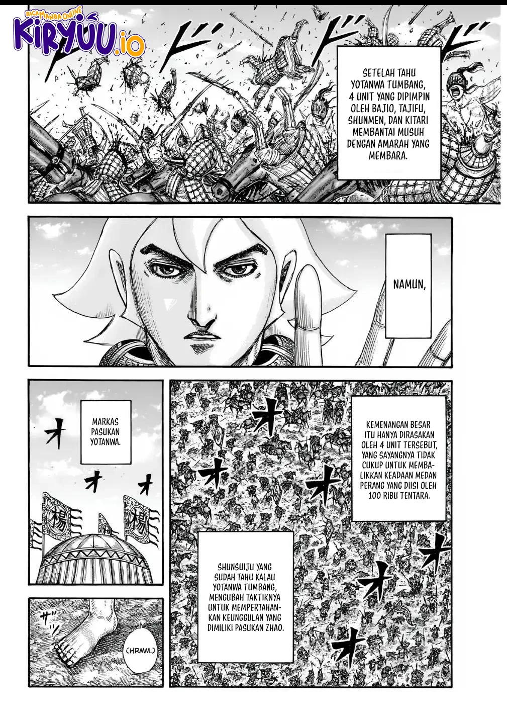 Kingdom Chapter 857 Gambar 3