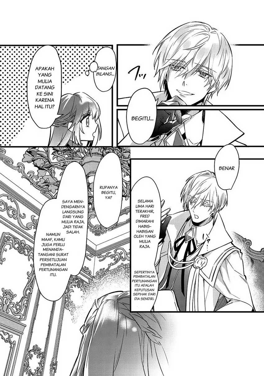 Konyaku Haki Sareta Kaedama Reijou, Hatsukoi no Toshiue Ouji ni Dekiai Sareru Chapter 2 Gambar 11