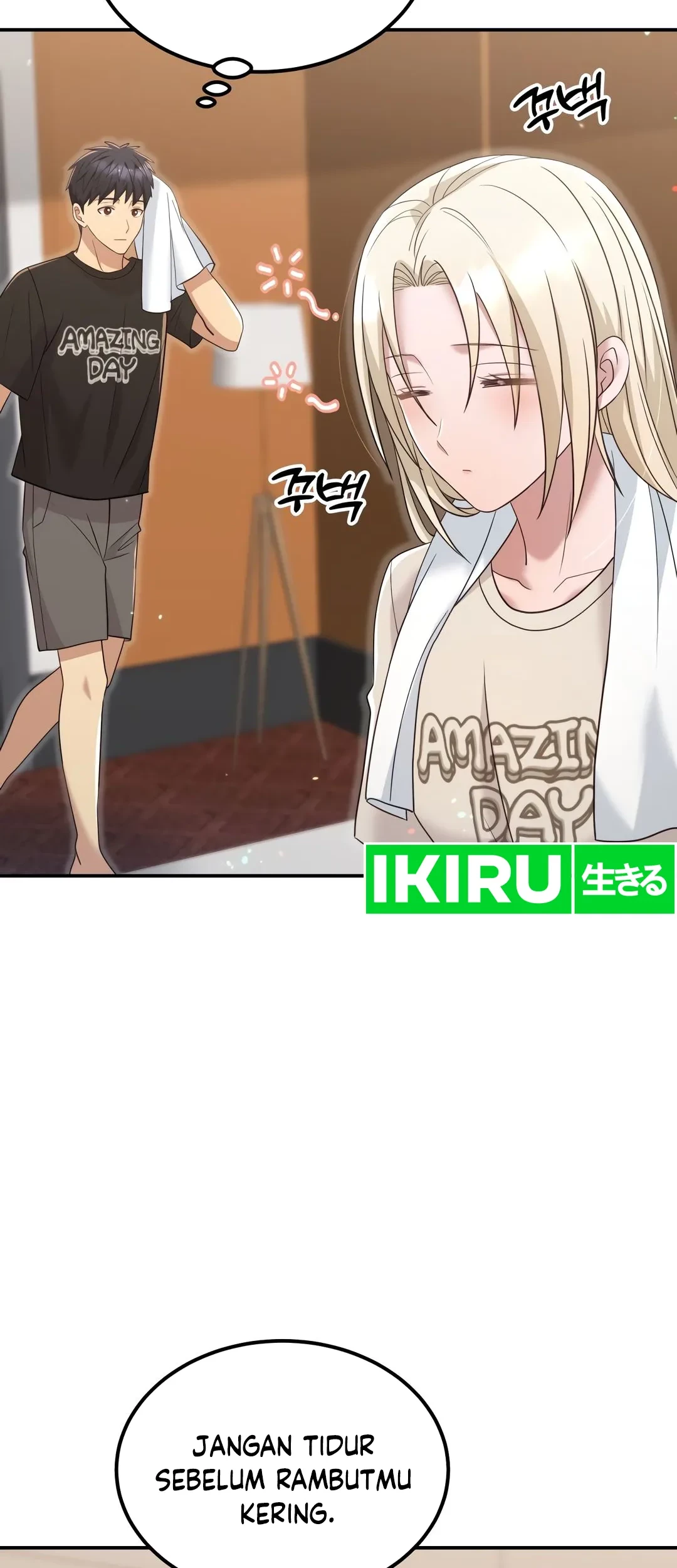 Living in a Studio Condo With the Saintess Chapter 50 Gambar 46