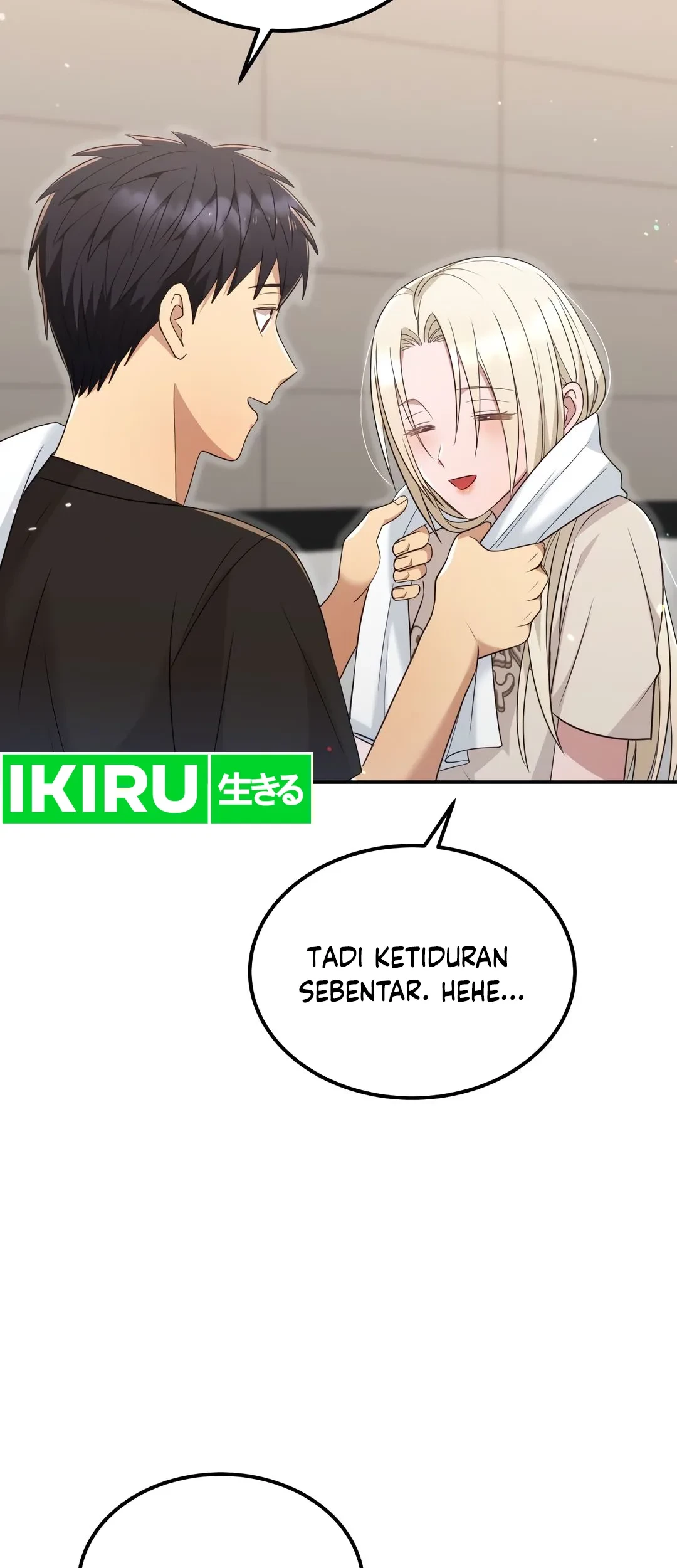 Living in a Studio Condo With the Saintess Chapter 50 Gambar 47