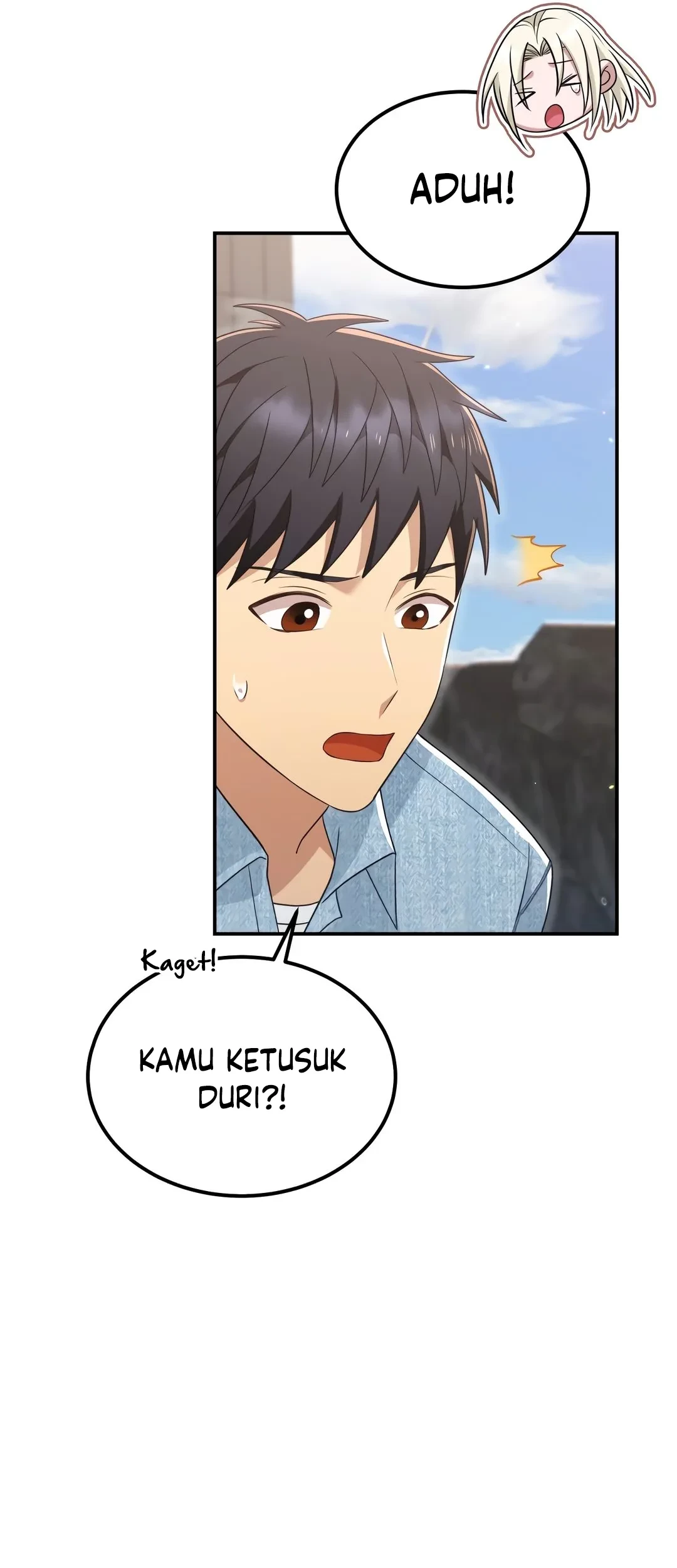 Living in a Studio Condo With the Saintess Chapter 50 Gambar 35