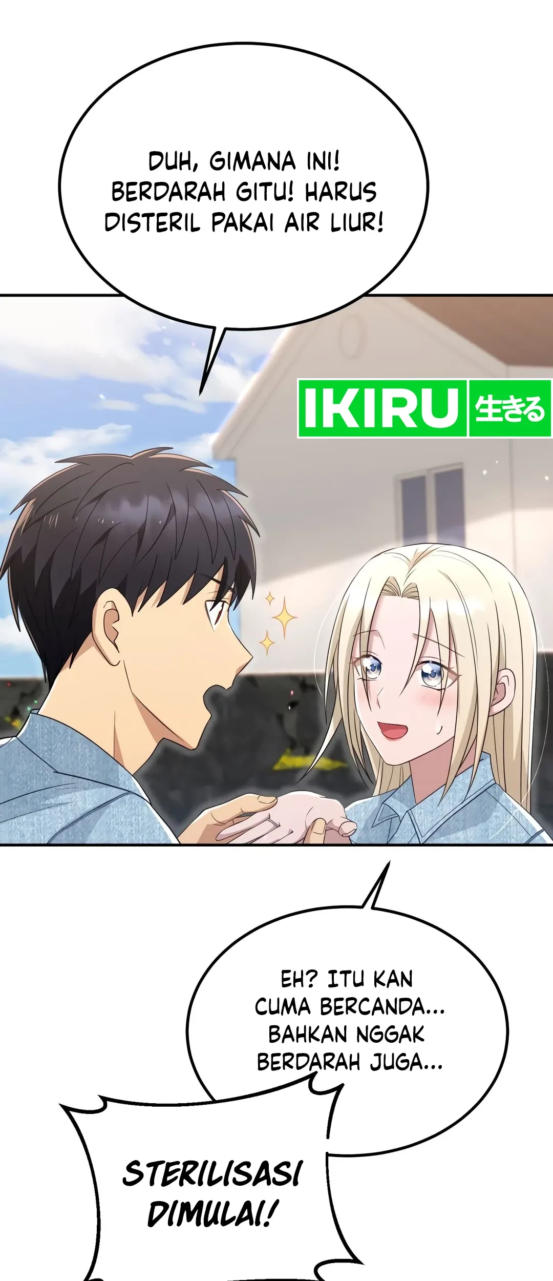 Living in a Studio Condo With the Saintess Chapter 50 Gambar 36