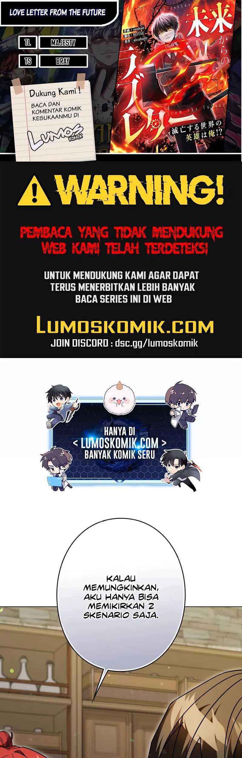 Komik Love Letter From The Future Chapter 34 gambar nomor 1