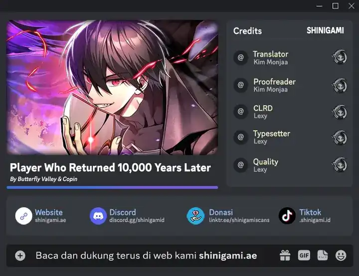 Komik Player Who Returned 10,000 Years Later Chapter 130 gambar nomor 1