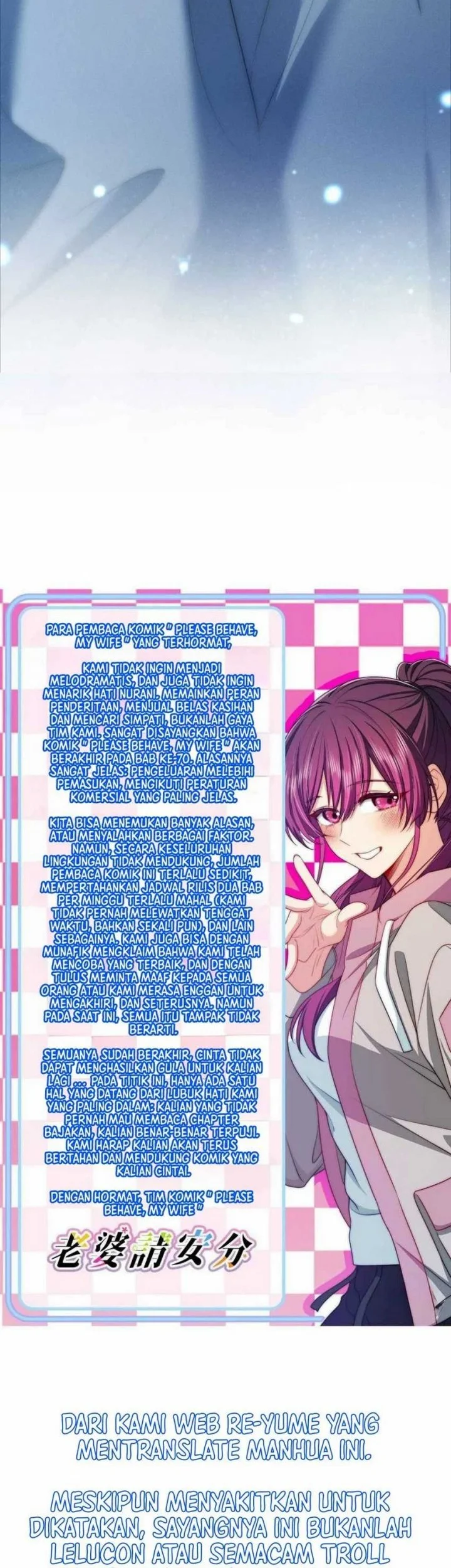 Please Behave, My Wife Chapter 70 Gambar 33