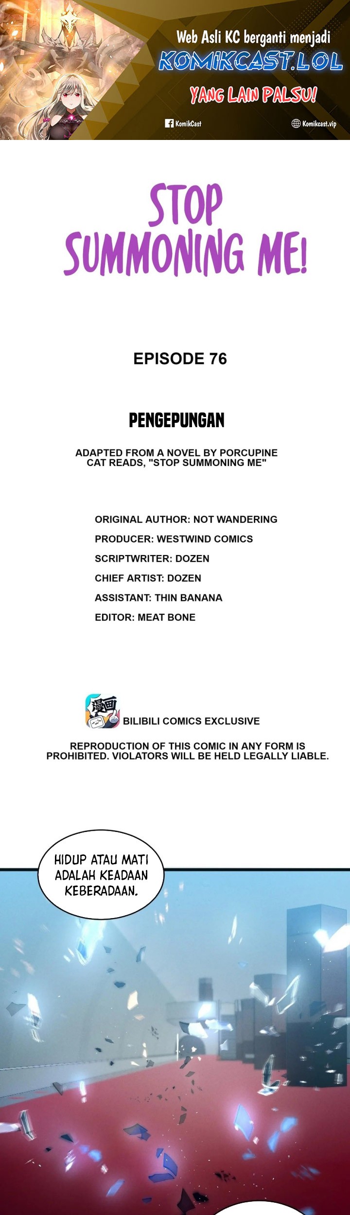 Komik Please Stop Summoning Me! Chapter 76 gambar nomor 1