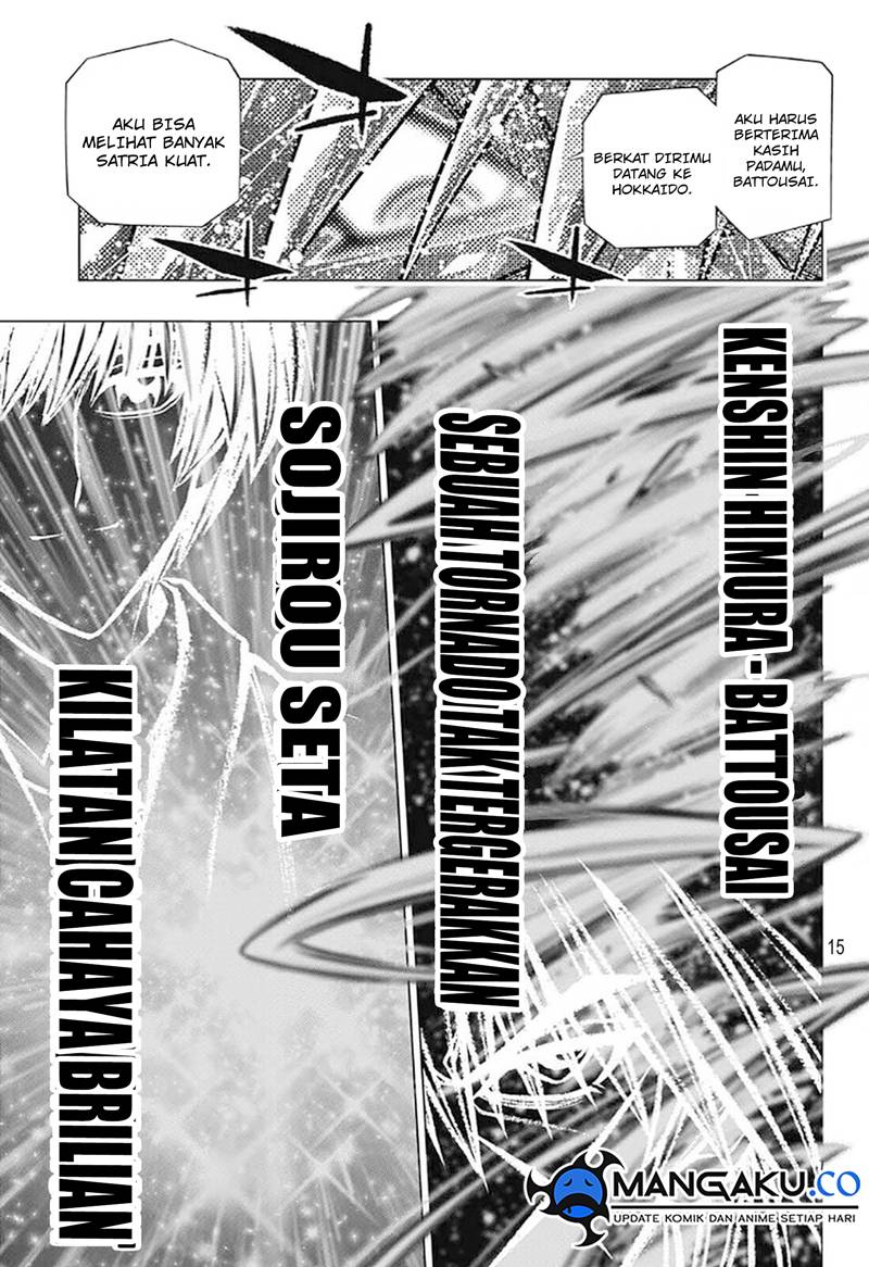 Rurouni Kenshin: Meiji Kenkaku Romantan – Hokkaido-hen Chapter 60 Gambar 15