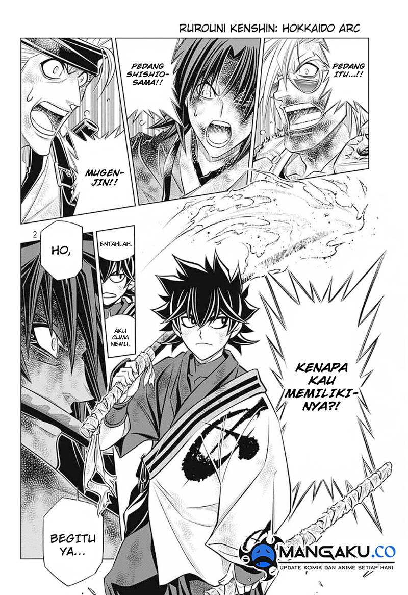 Rurouni Kenshin: Meiji Kenkaku Romantan – Hokkaido-hen Chapter 60 Gambar 3
