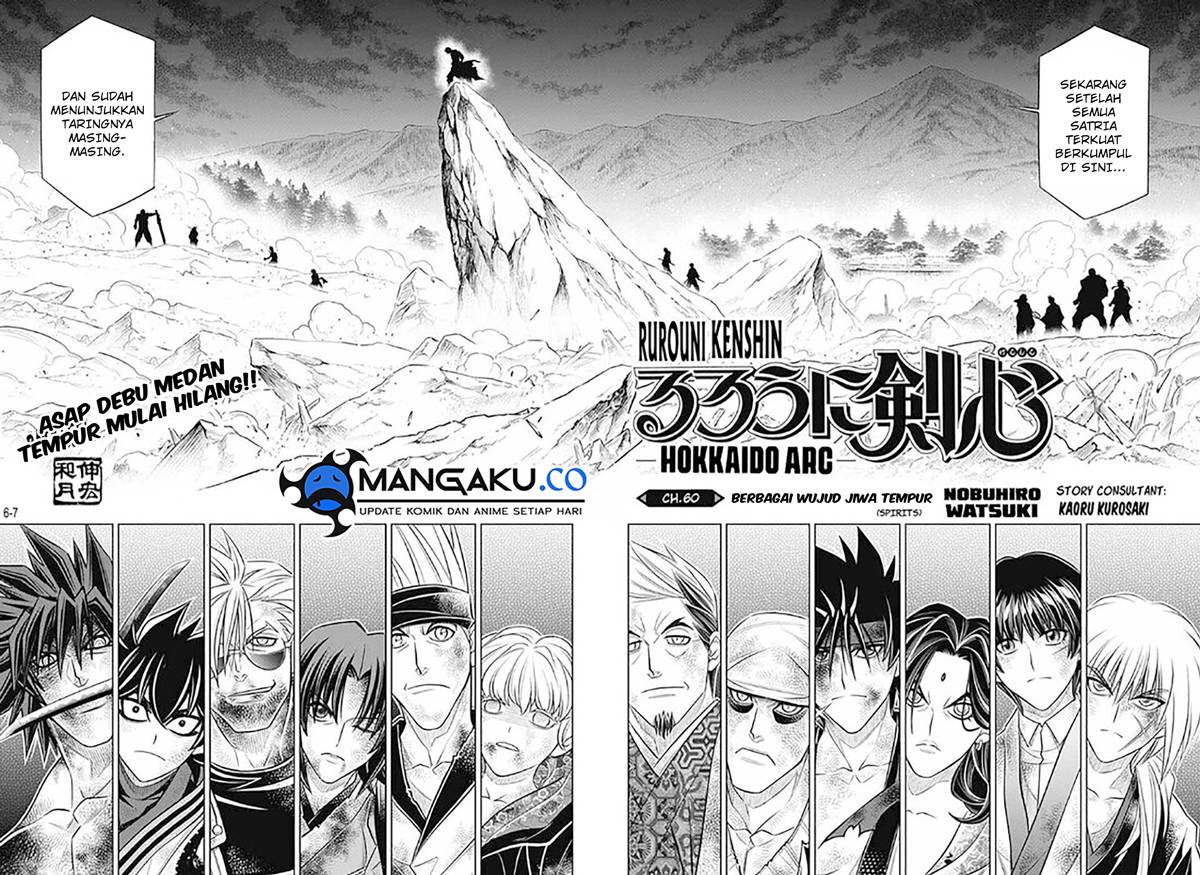 Rurouni Kenshin: Meiji Kenkaku Romantan – Hokkaido-hen Chapter 60 Gambar 7