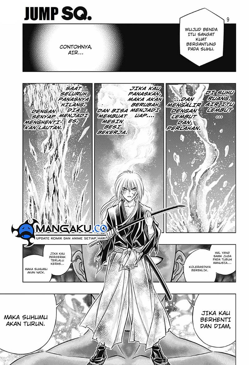 Rurouni Kenshin: Meiji Kenkaku Romantan – Hokkaido-hen Chapter 60 Gambar 9