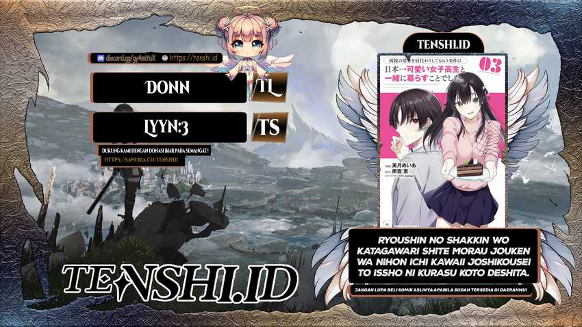 Komik Ryoushin no Shakkin wo Katagawari Shite Morau Jouken wa Nihon’ichi Kawaii Joshikousei to Issho ni Kurasu Koto Deshita Chapter 34 gambar nomor 1