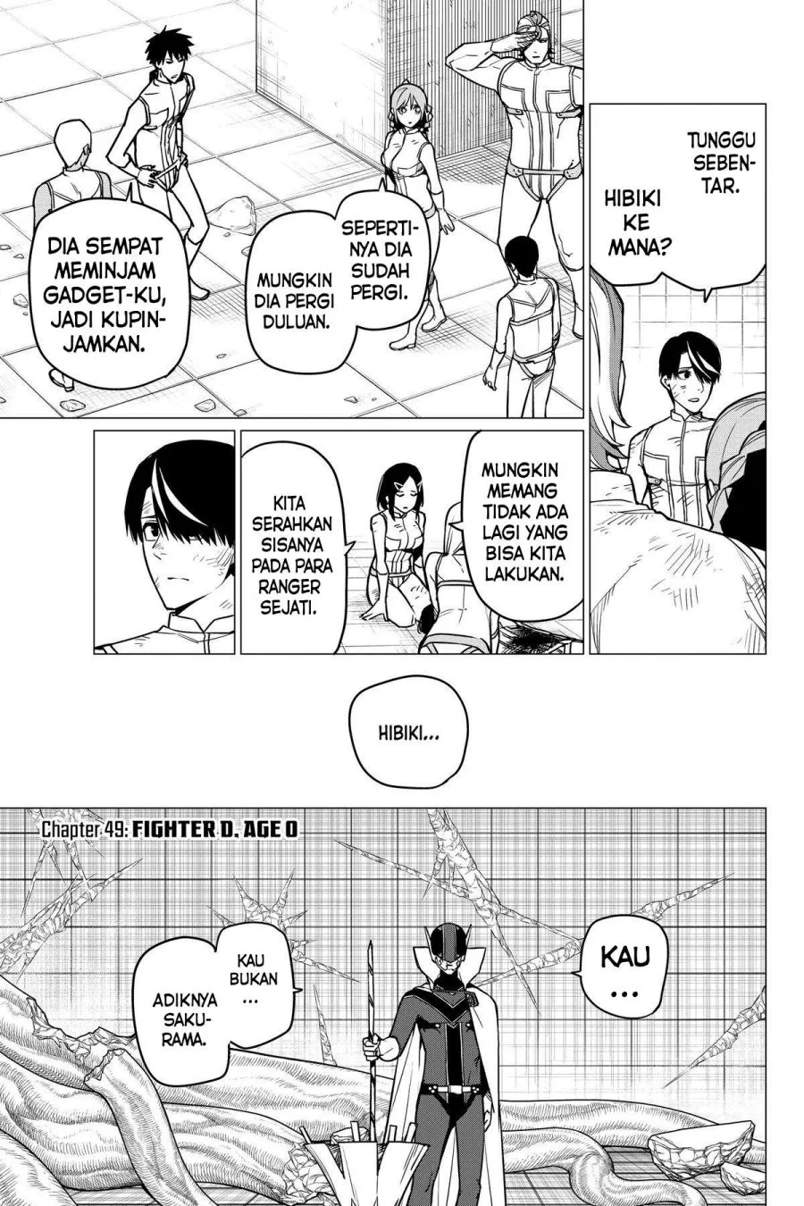 Manga Ranger Reject (Sentai Daishikkaku) Chapter 49 gambar nomor 2