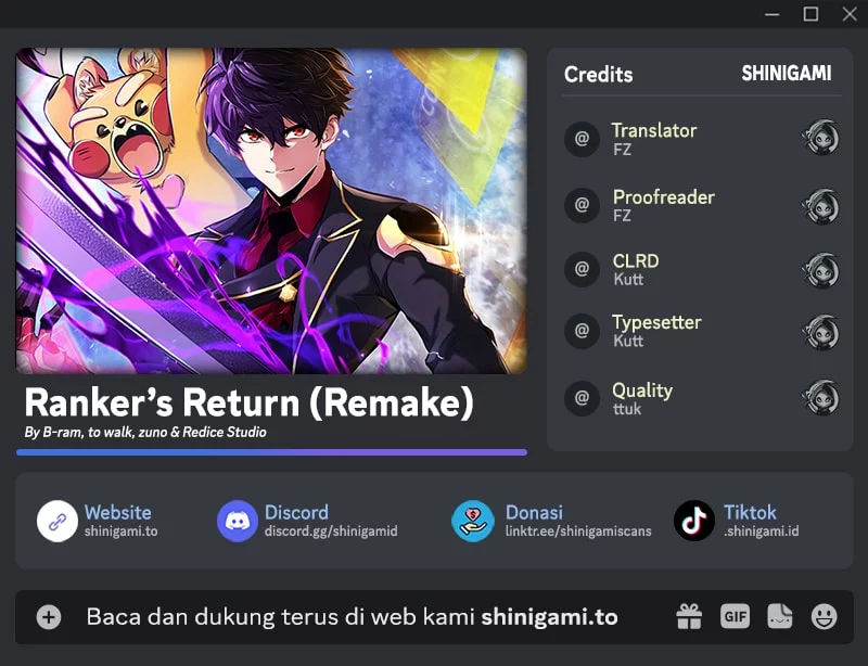 Komik Ranker’s Return (Remake) Chapter 210 gambar nomor 1