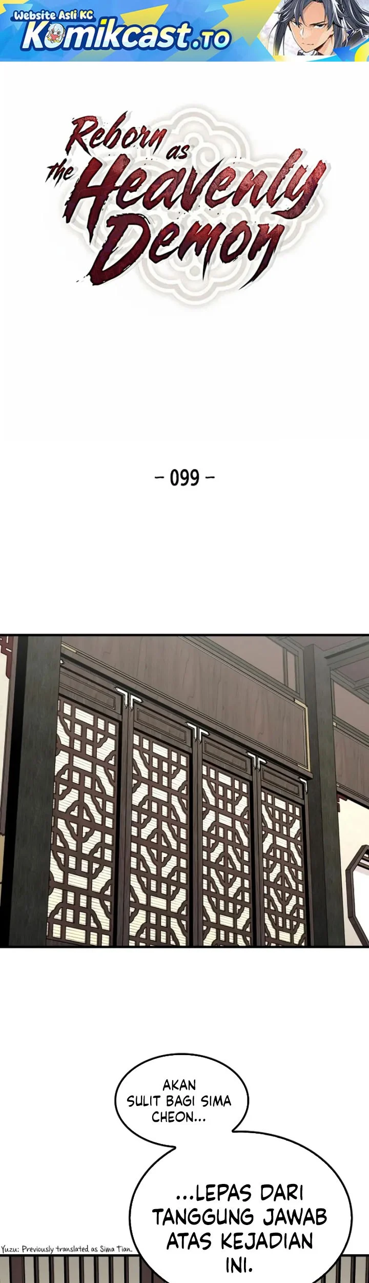 Komik Reborn as The Heavenly Demon Chapter 99 gambar nomor 1