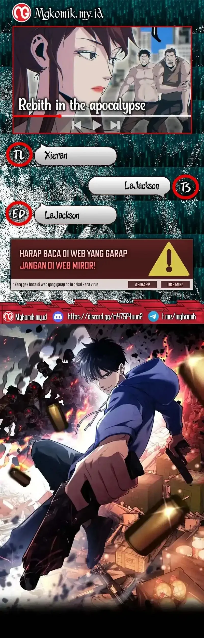 Komik Rebirth in the Apocalypse: I Reach the Top by Opening Boxes Chapter 74 gambar nomor 1