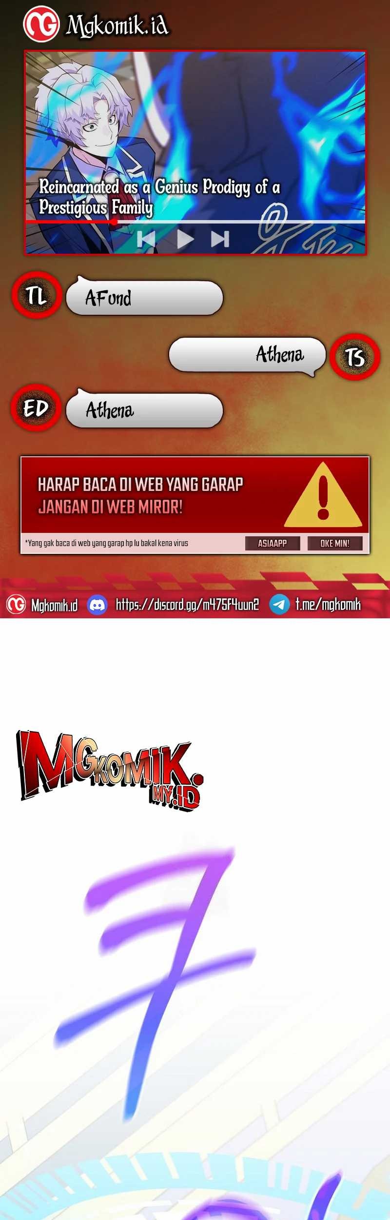 Komik Reincarnated as a Genius Prodigy of a Prestigious Family Chapter 47 gambar nomor 1