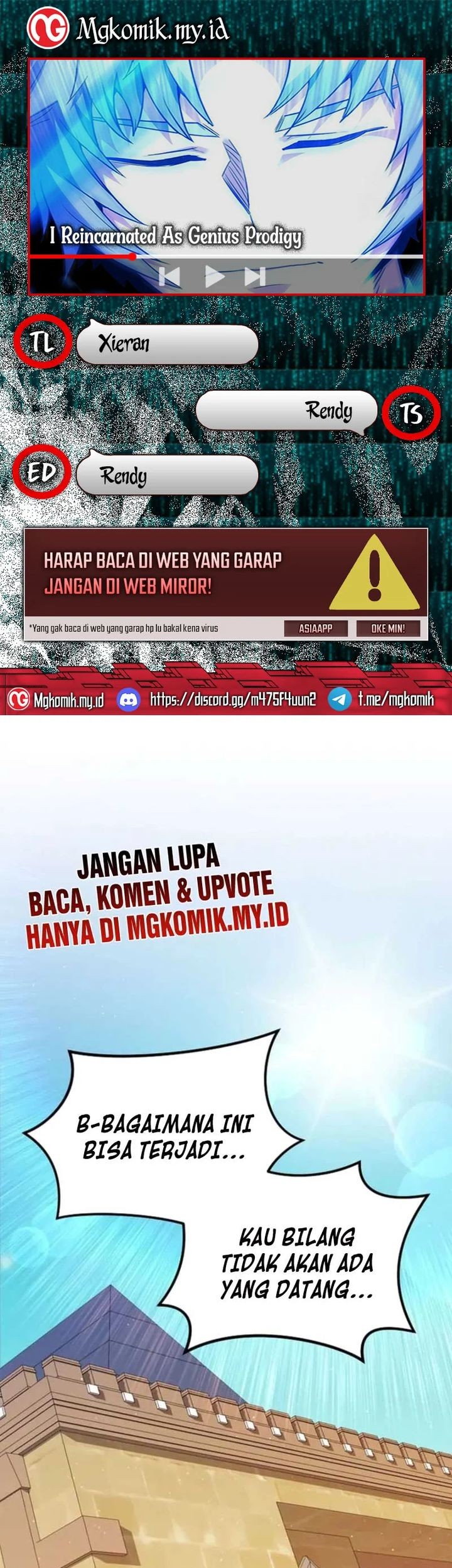 Komik Reincarnated as a Genius Prodigy of a Prestigious Family Chapter 49 gambar nomor 1