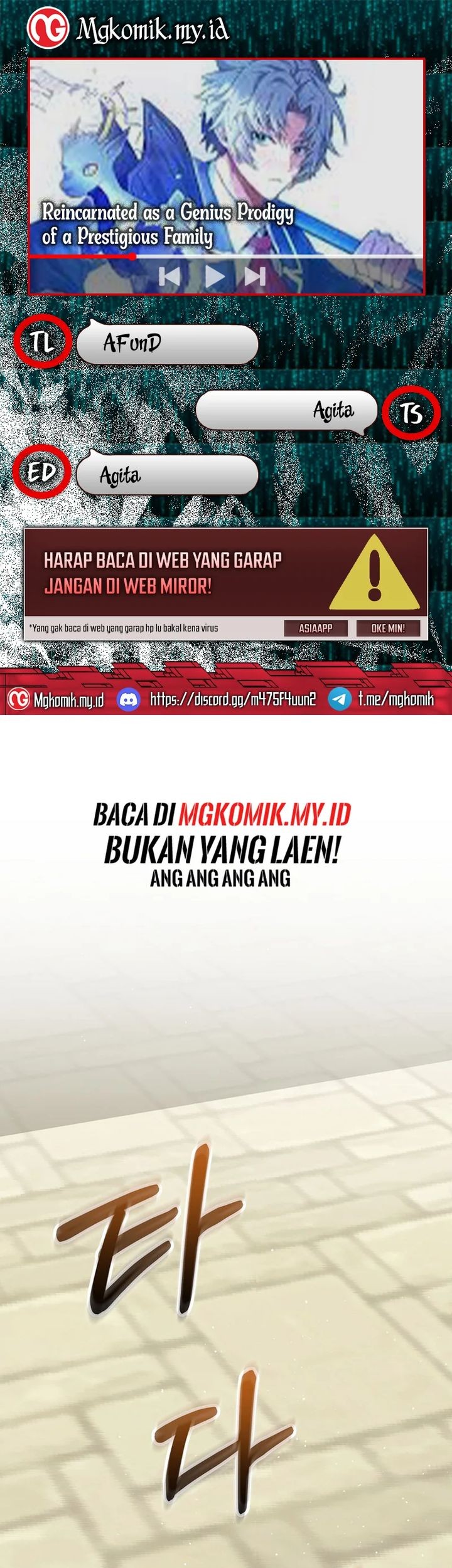 Komik Reincarnated as a Genius Prodigy of a Prestigious Family Chapter 54 gambar nomor 1