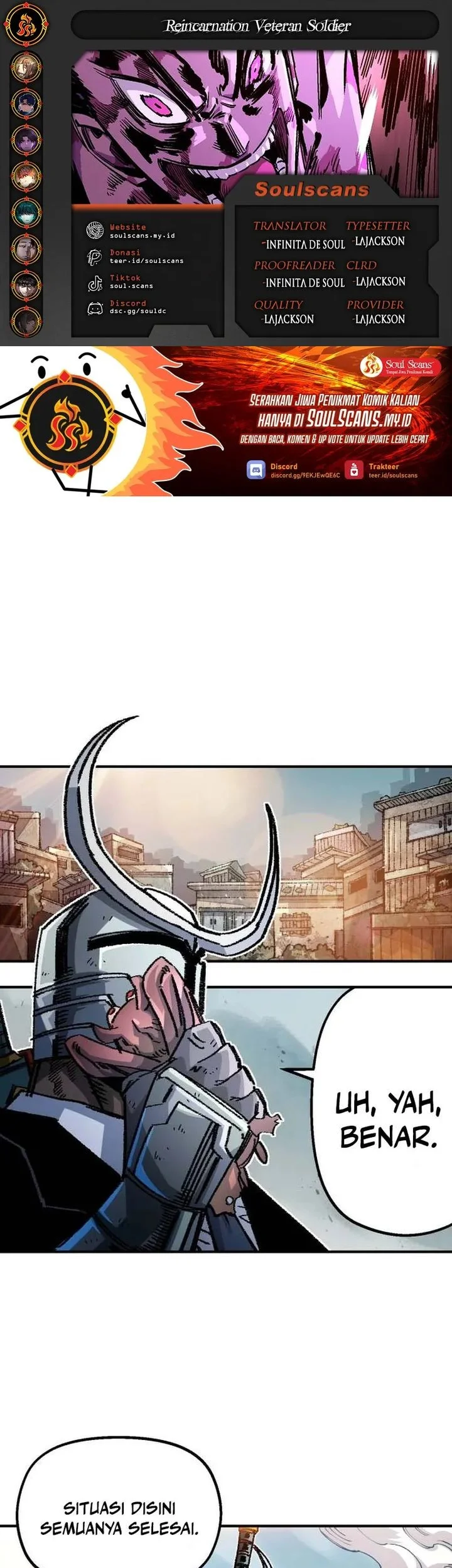 Komik Reincarnation Of The Veteran Soldier Chapter 108 gambar nomor 1