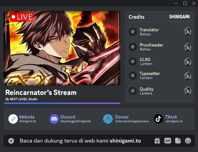 Komik Reincarnator’s Stream Chapter 29 gambar nomor 1
