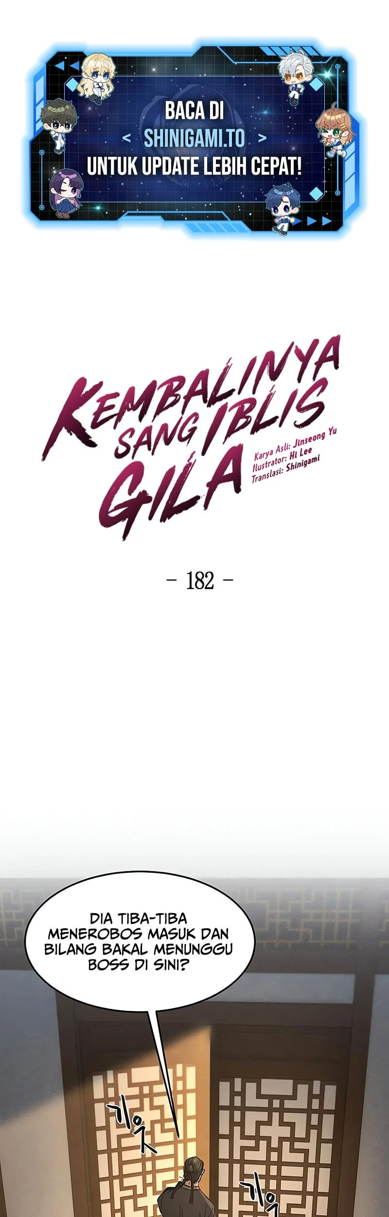 Manhwa Return of the Mad Demon Chapter 182 gambar nomor 2