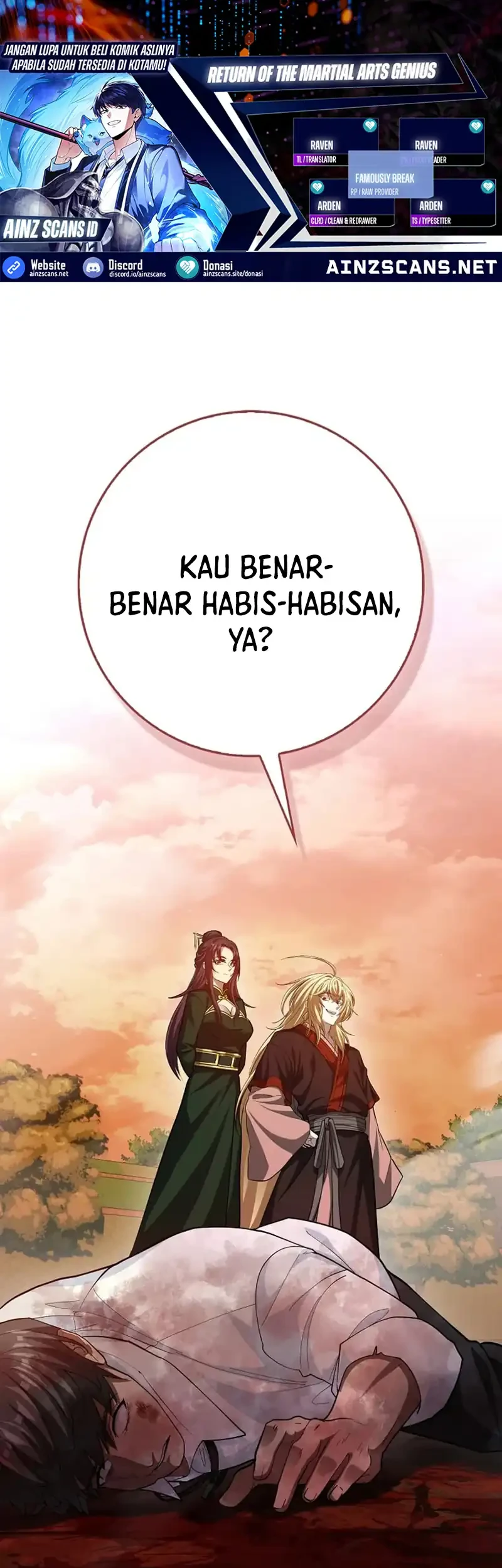 Komik Return Of The Martial Arts Genius Chapter 104 gambar nomor 1