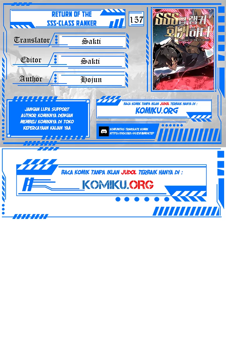 Komik Return of the SSS-Class Ranker Chapter 157 gambar nomor 1