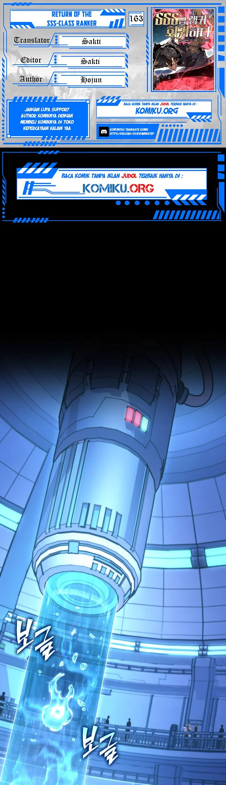 Komik Return of the SSS-Class Ranker Chapter 163 gambar nomor 1