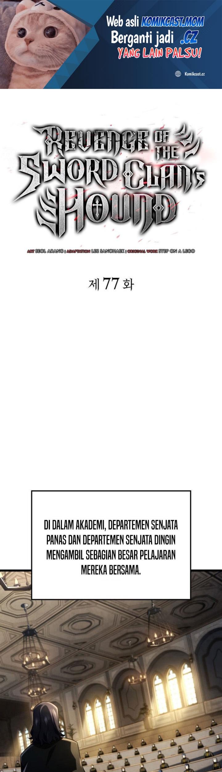 Manhwa Revenge of the Iron-Blooded Sword Hound Chapter 77 gambar nomor 2
