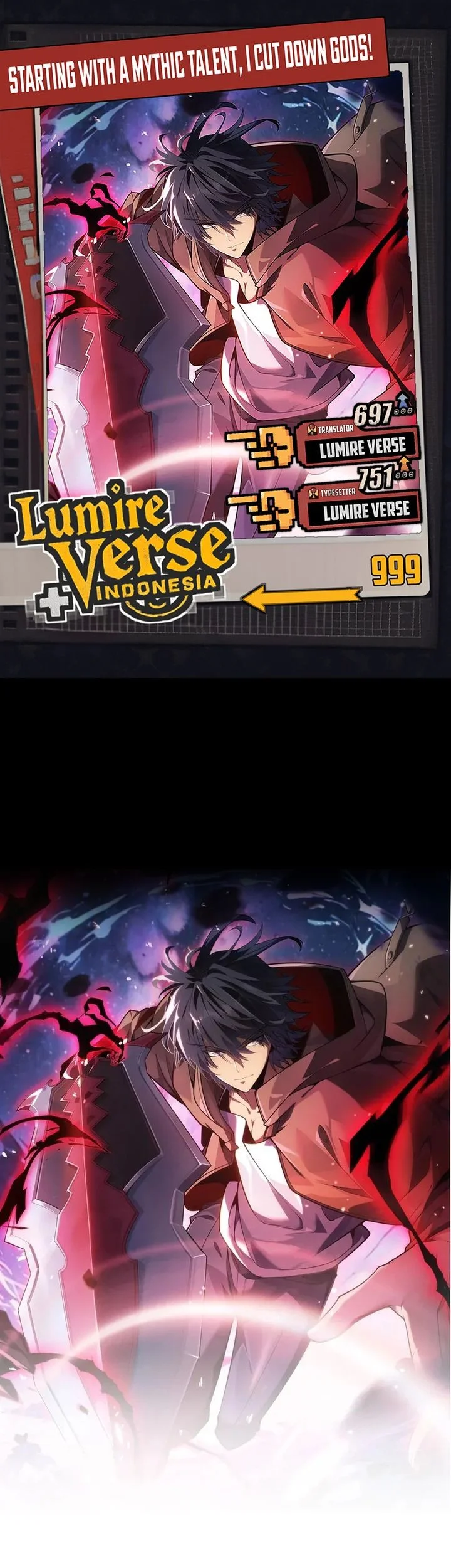 Komik Starting with a Mythic Talent, I Cut Down Gods! Chapter 3 gambar nomor 1