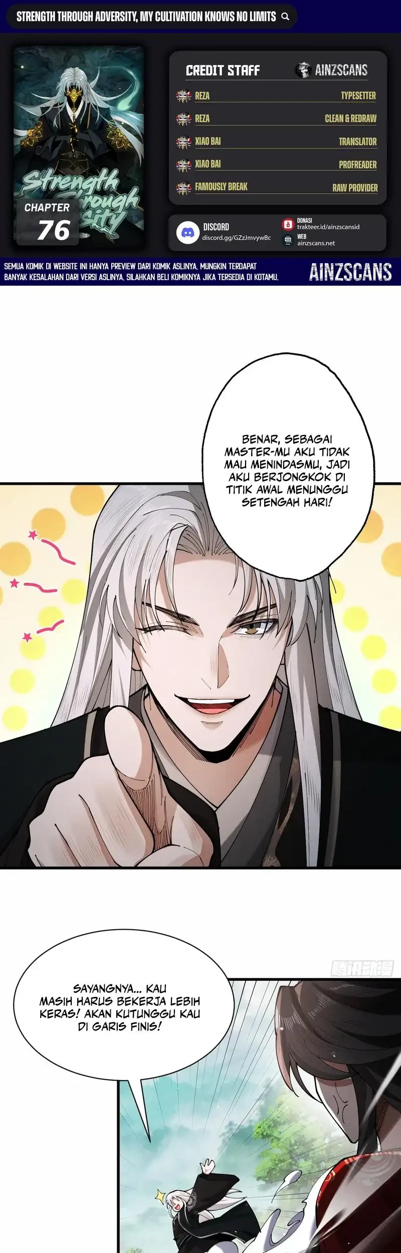 Komik Strength Through Adversity, My Cultivation Knows No Limits Chapter 76 gambar nomor 1