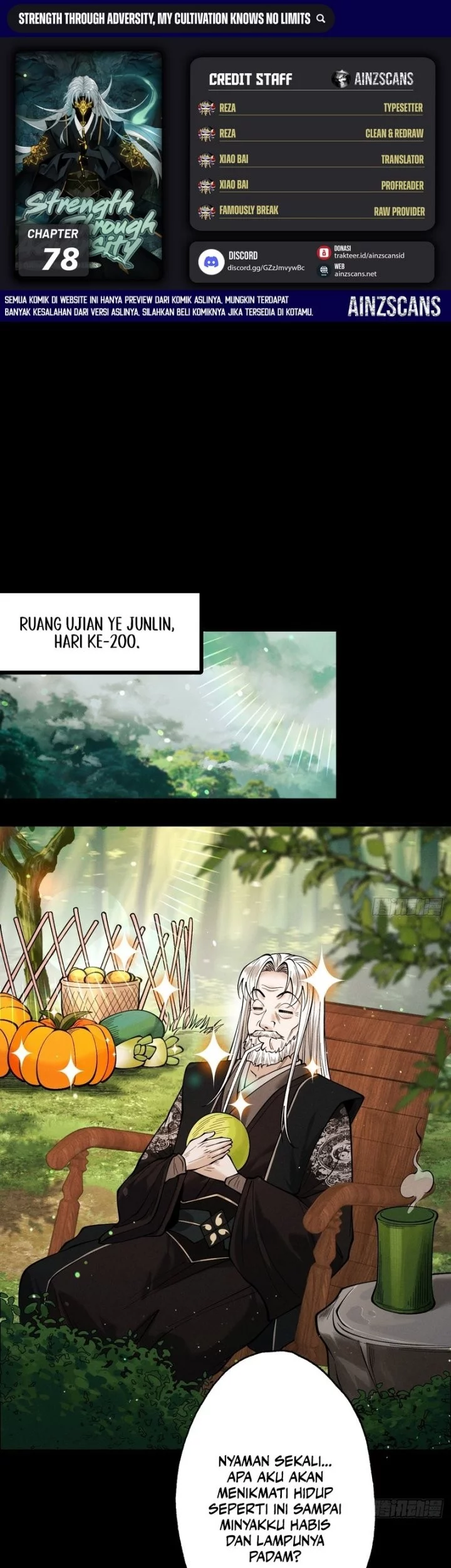 Komik Strength Through Adversity, My Cultivation Knows No Limits Chapter 78 gambar nomor 1