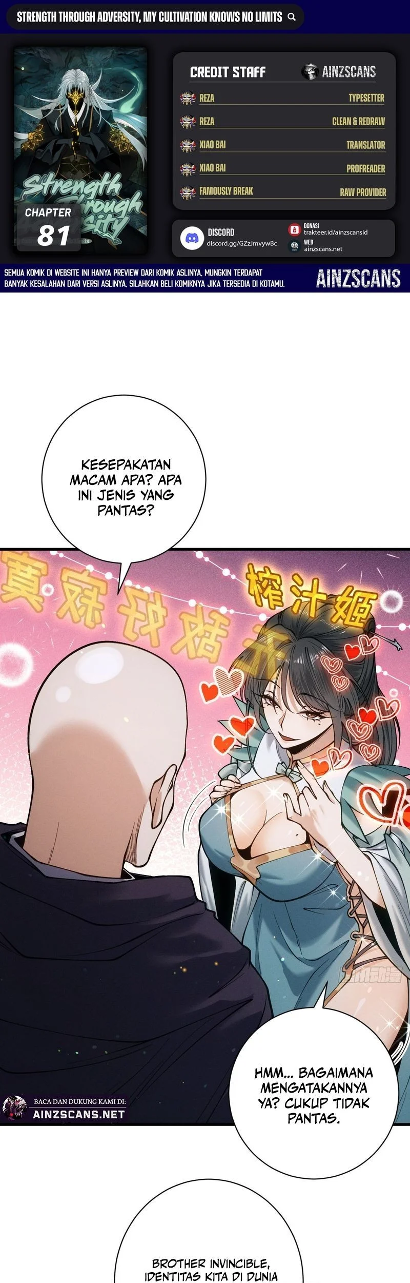 Komik Strength Through Adversity, My Cultivation Knows No Limits Chapter 81 gambar nomor 1
