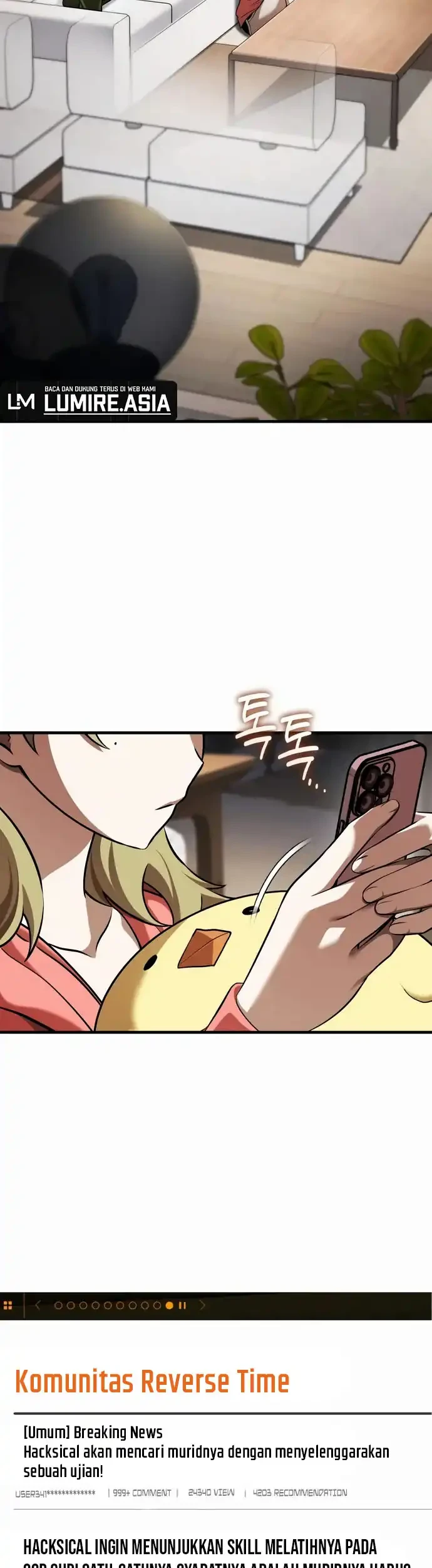 Superhuman Game Broadcast Chapter 15 Gambar 63