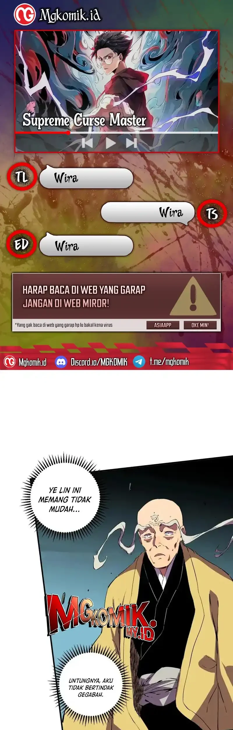 Komik Supreme Curse Master Chapter 38 gambar nomor 1