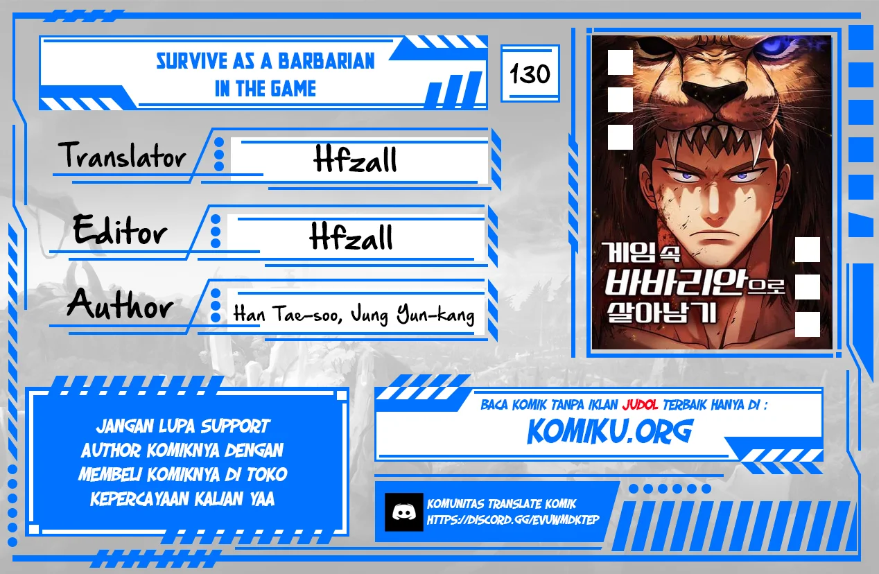 Komik Survive as a Barbarian in the Game Chapter 130 gambar nomor 1
