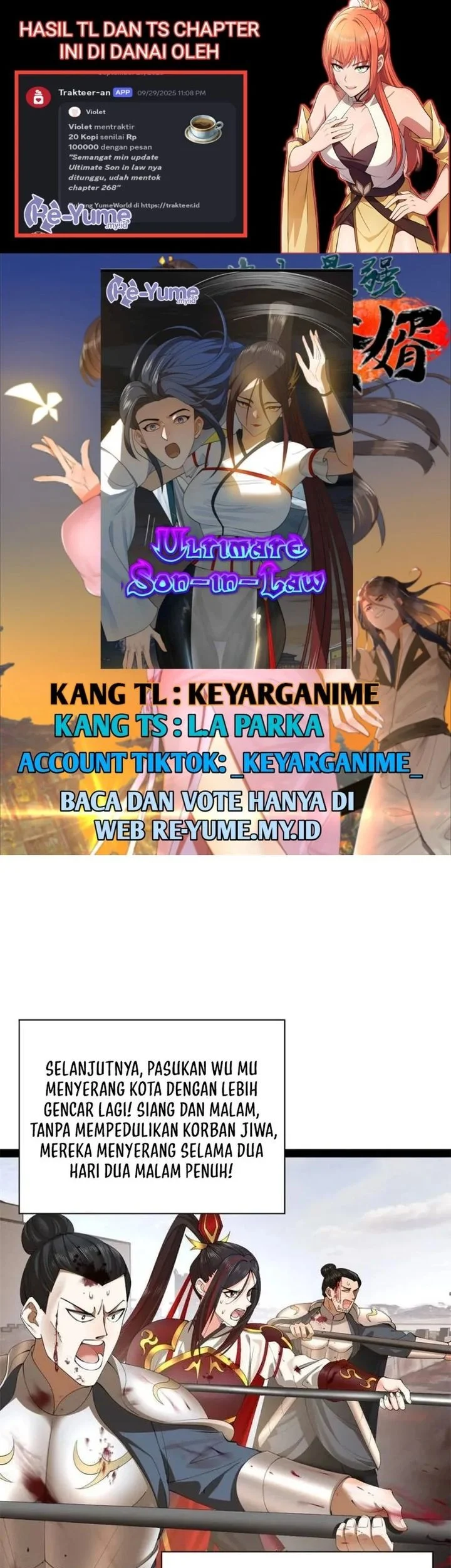 Komik Survive As The Hero’s Husband Chapter 288 gambar nomor 1