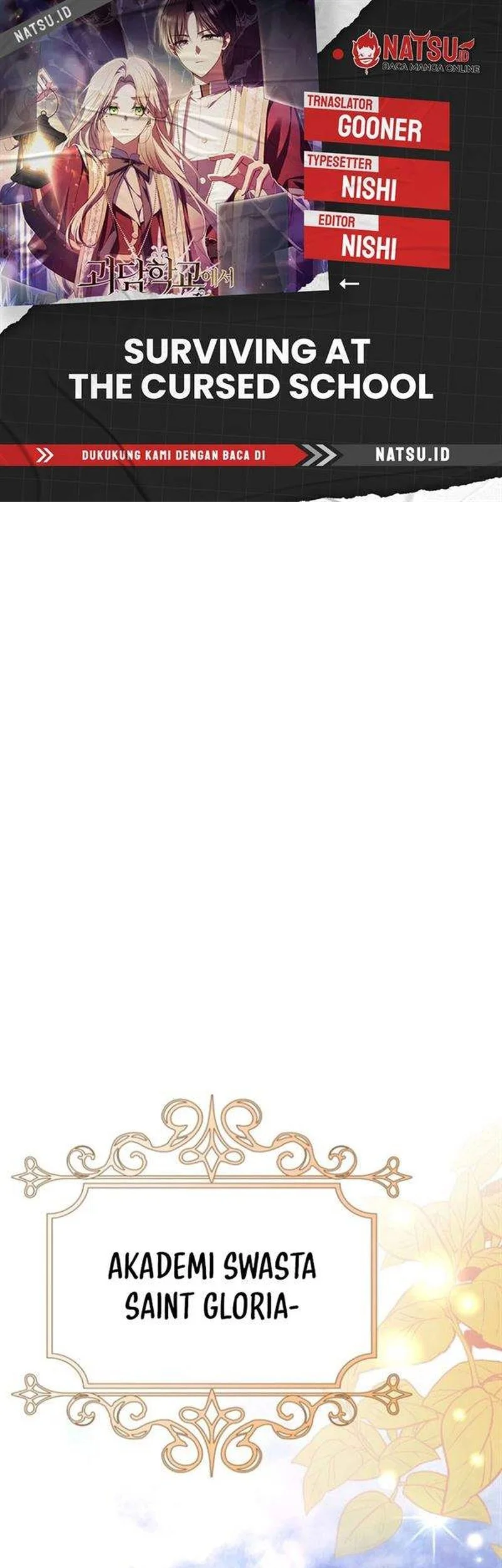 Komik Surviving in a School of Ghost Stories Chapter 1 gambar nomor 1