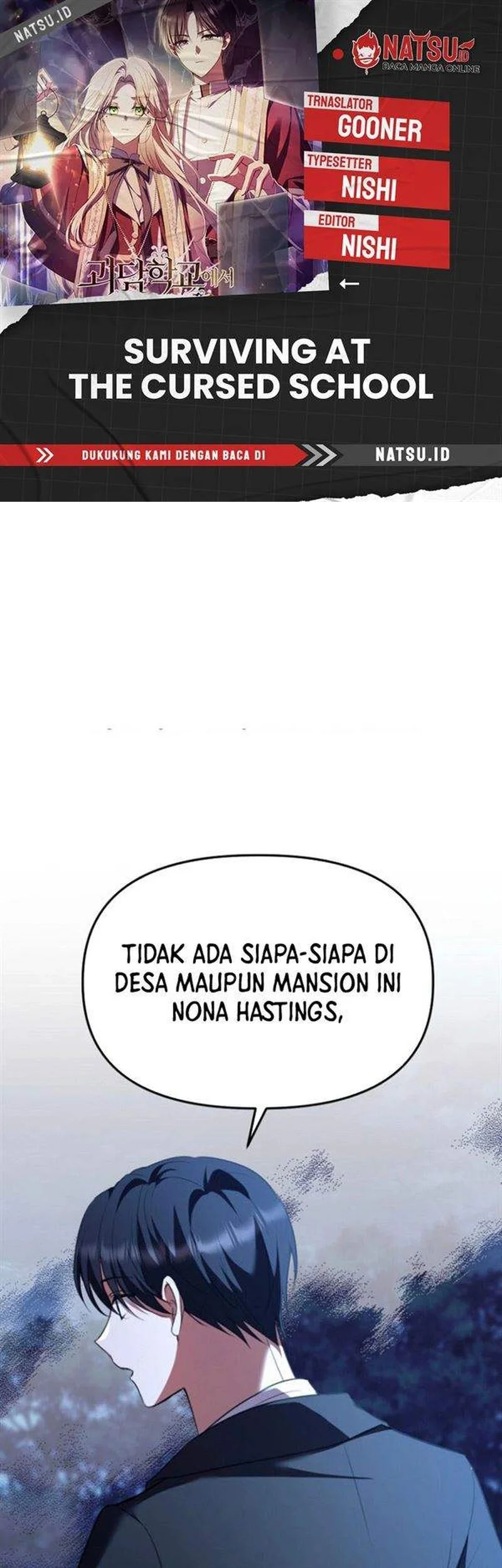 Komik Surviving in a School of Ghost Stories Chapter 2 gambar nomor 1