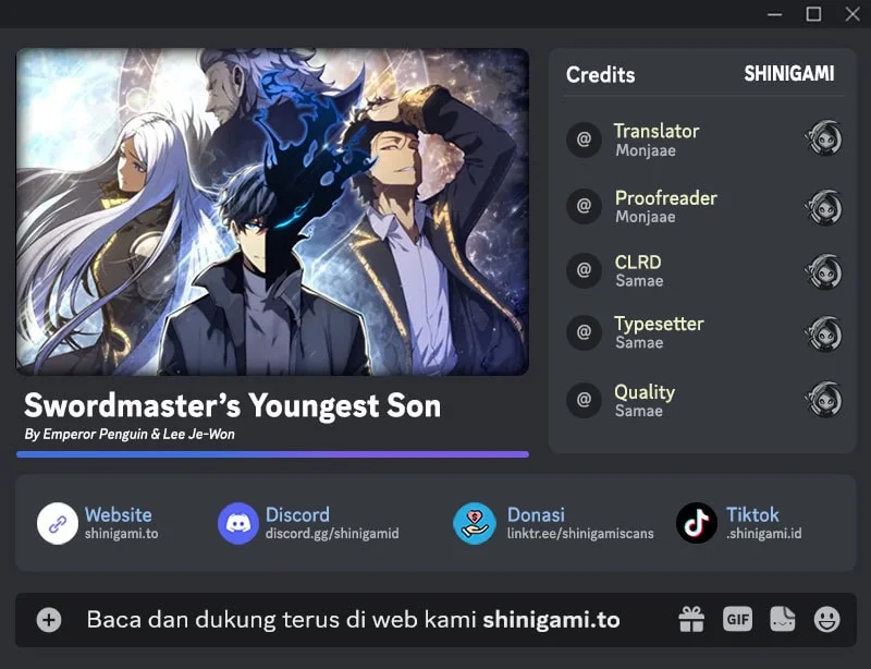 Komik Swordmaster’s Youngest Son Chapter 183 gambar nomor 1