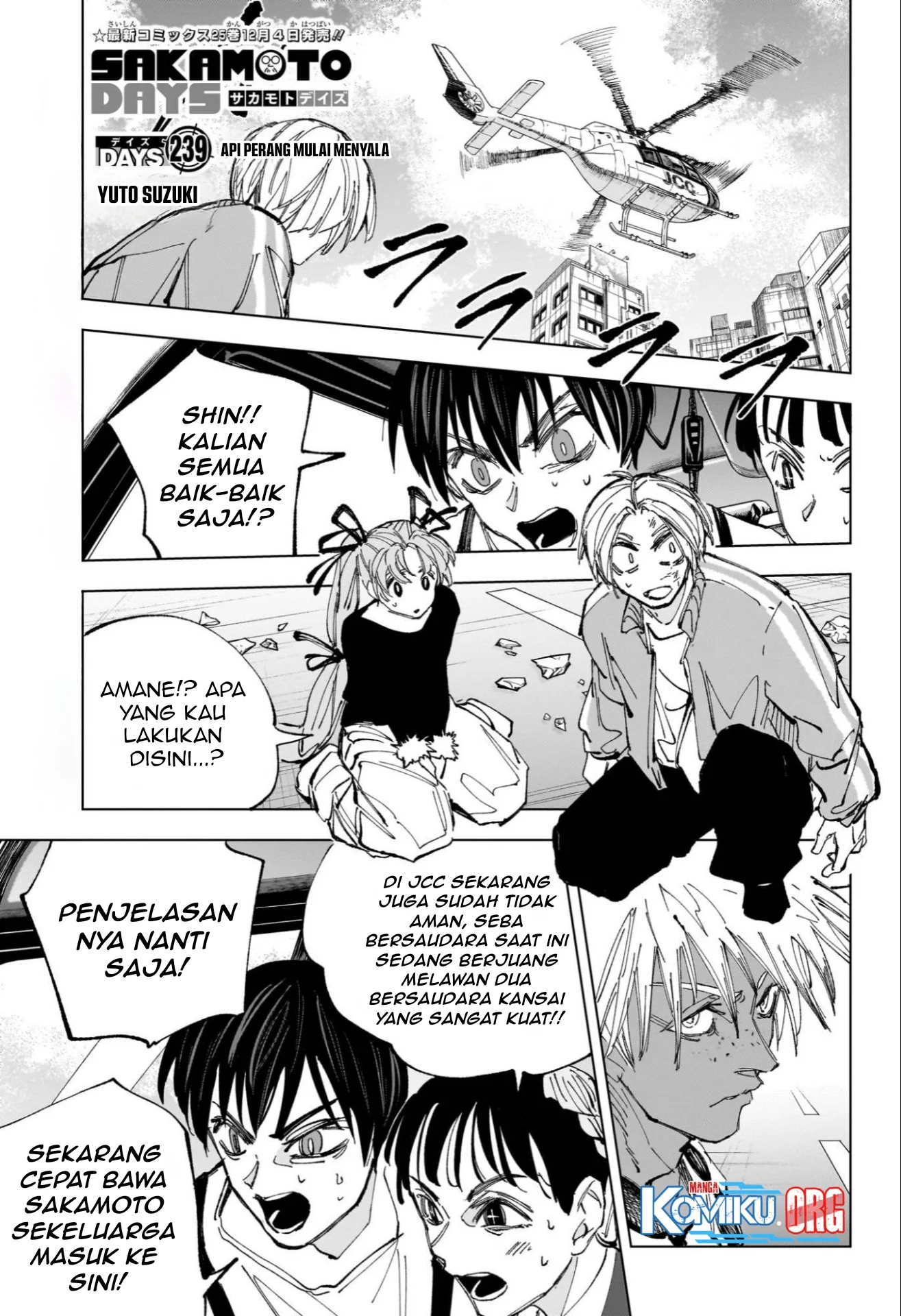 Manga Sakamoto Days Chapter 239 gambar nomor 2