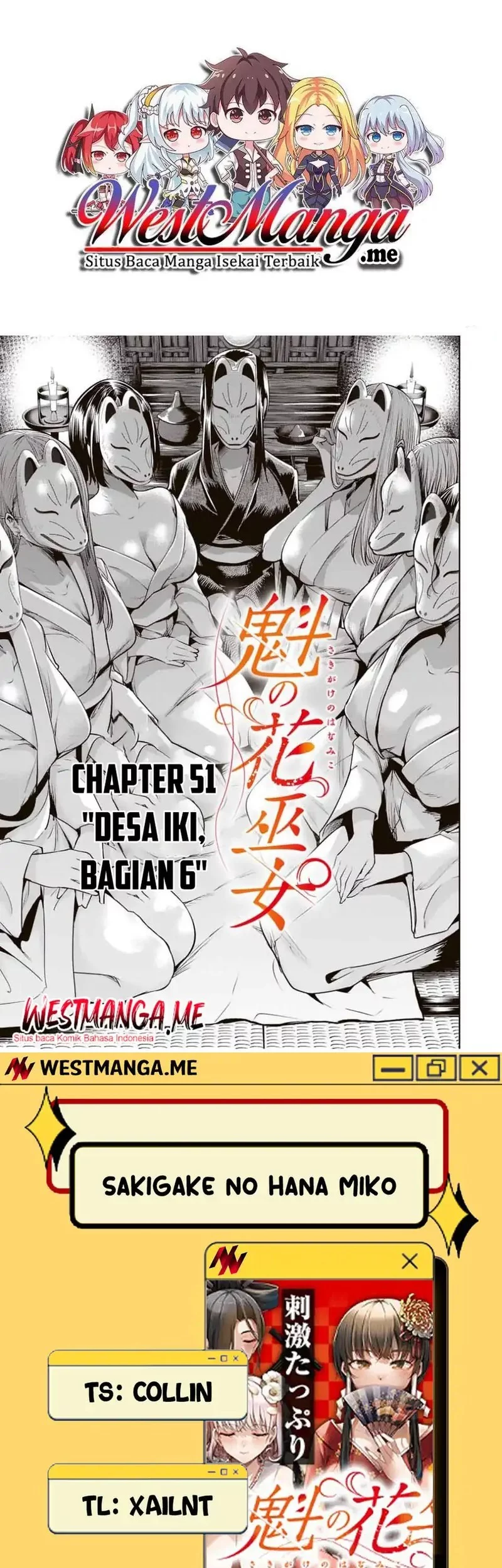 Komik Sakigake no Hana Miko Chapter 51 gambar nomor 1